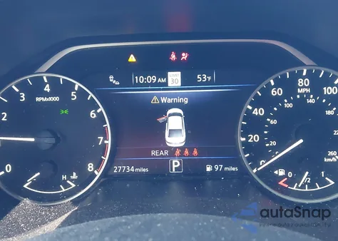 2023 Nissan Maxima Sr Xtronic Cvt from USA, damaged, VIN 1N4AA6EVXPC513215